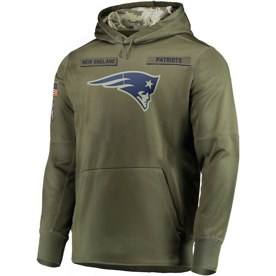 Men New England Patriots Green  2024 Nike NFL hoodie